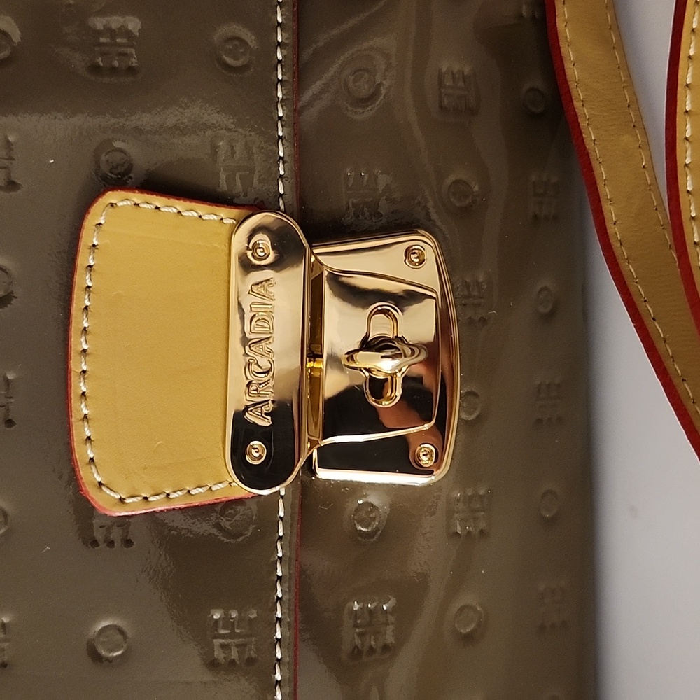 Arcadia Patent Leather Crossbody - Picture 3 of 15
